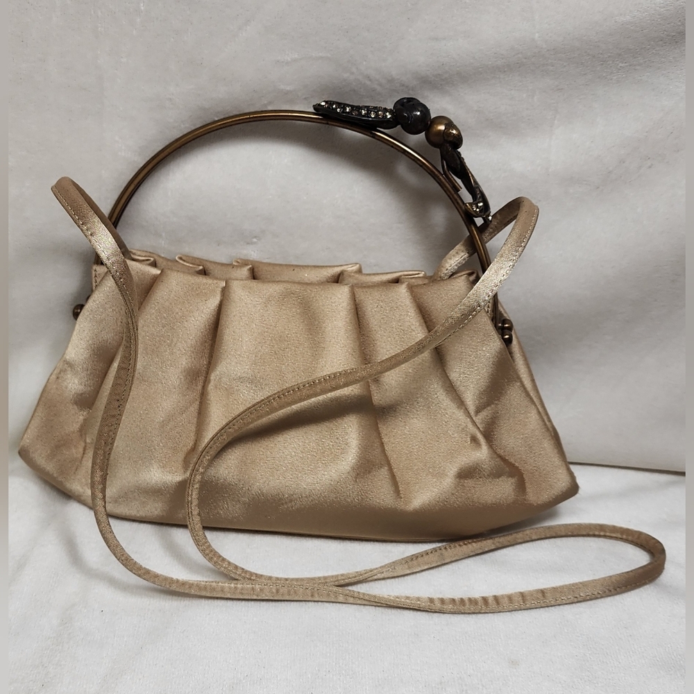 Rodo Gold Evening Purse made in Italy.